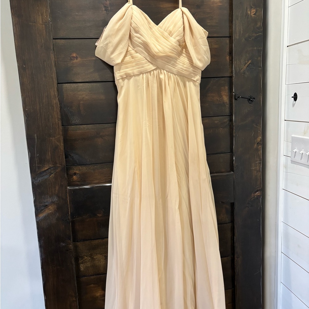 Champagne Bridesmaid Dress